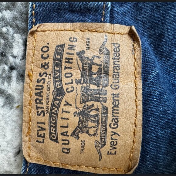 Levi's Vintage Orange Tab Jeans - Picture 4 of 8